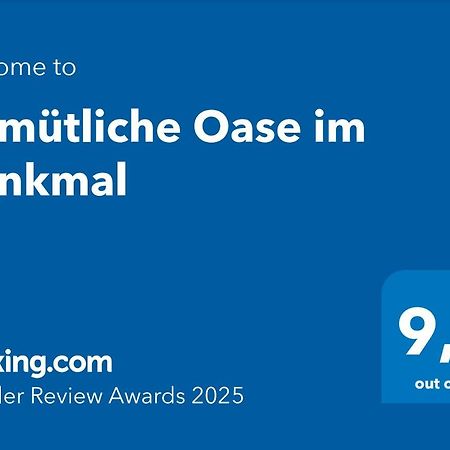 Apartamento Gemuetliche Oase Im Denkmal Bonnigheim Exterior foto